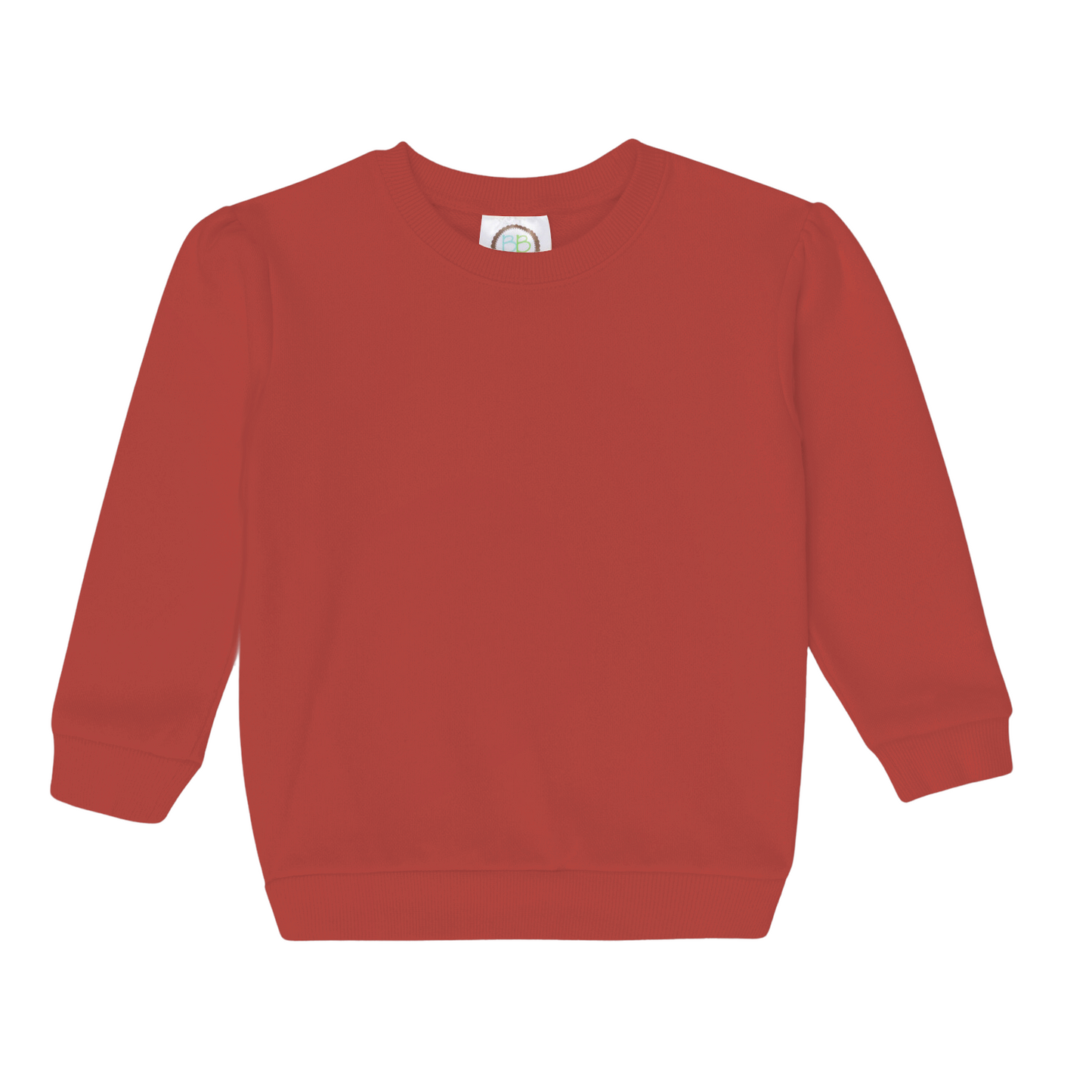 Girl Puff Sleeve Sweatshirts