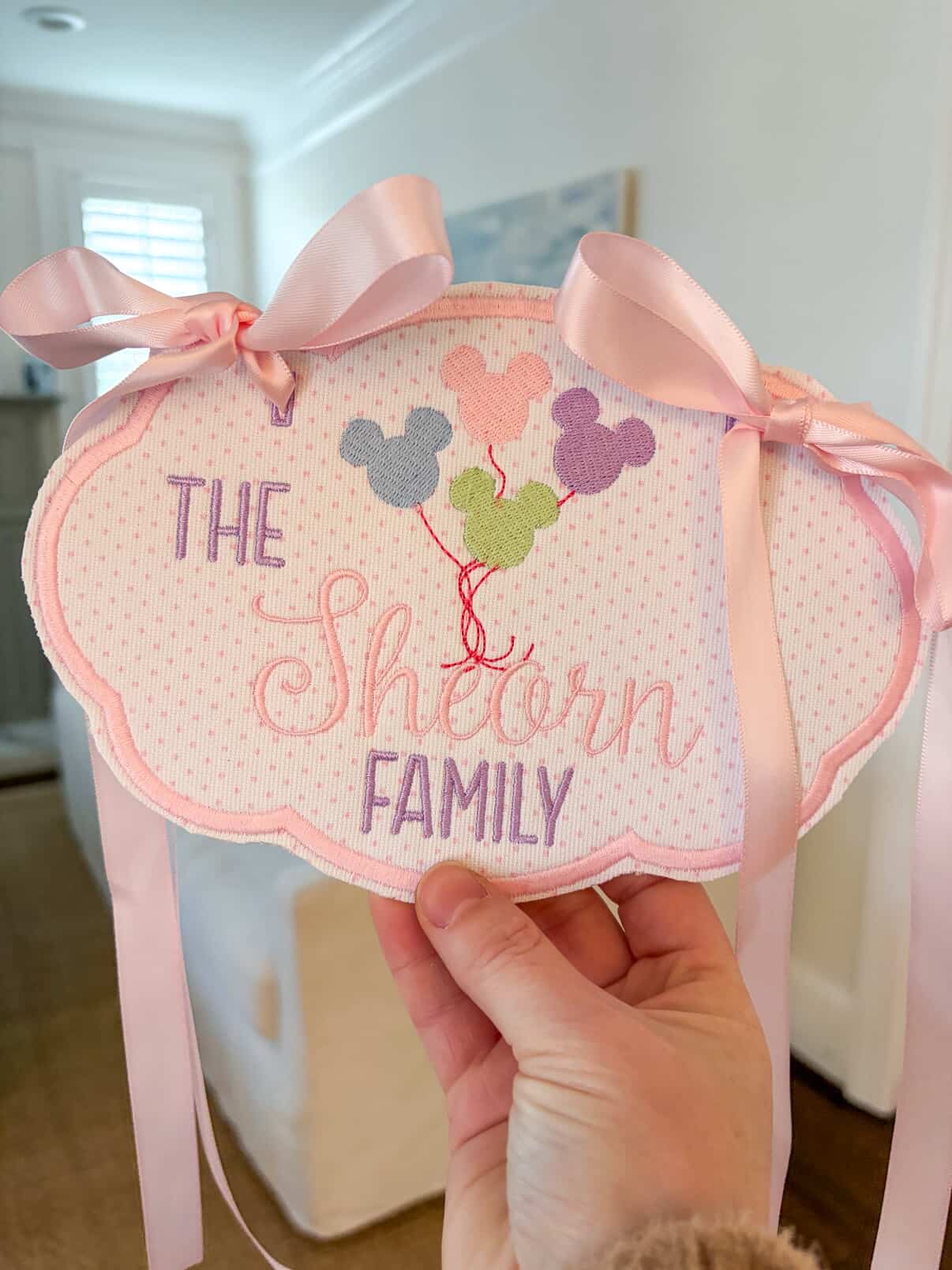 Mouse Ears Stroller Tag