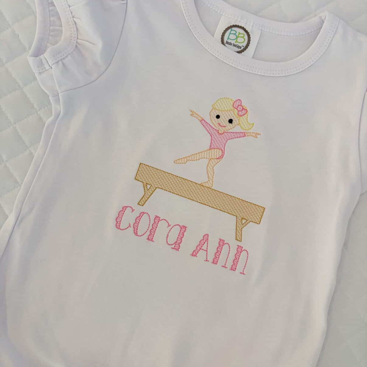 Gymnastics Girl Tshirt