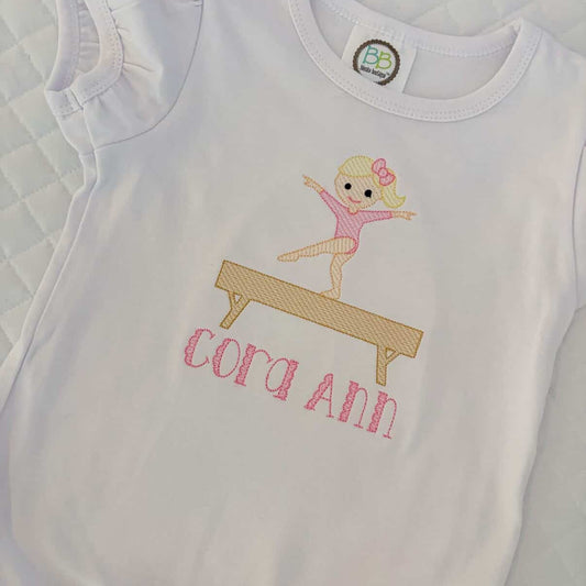 Gymnastics Girl Tshirt