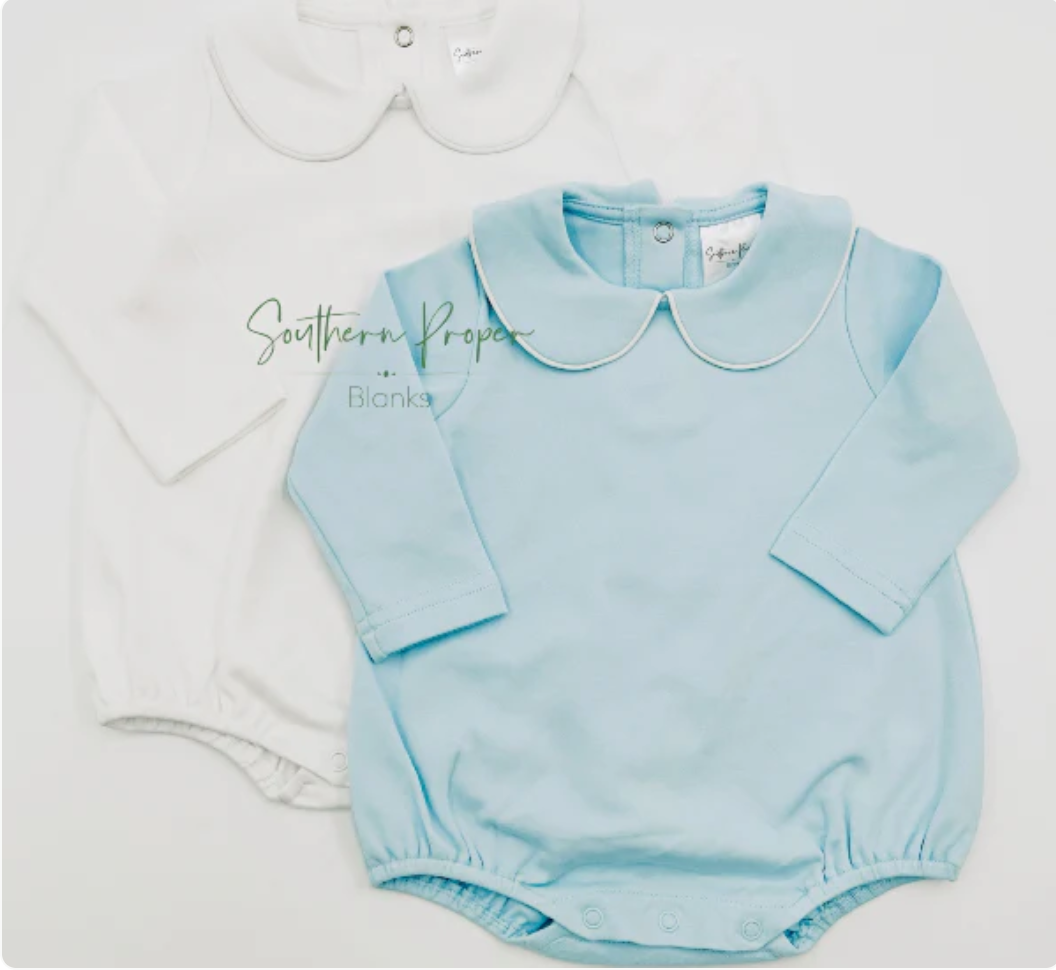 Long Sleeve Piped Bubble