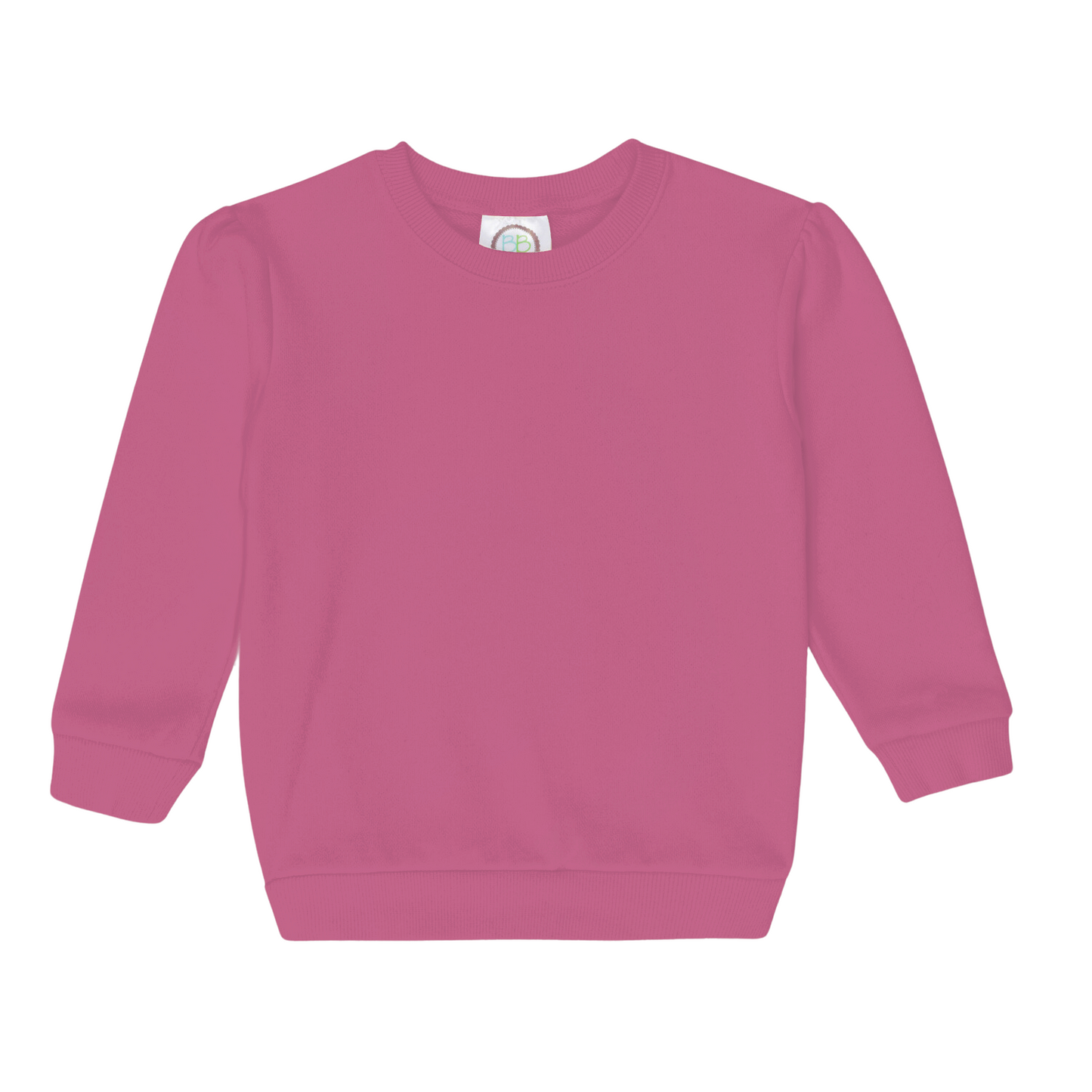 Girl Puff Sleeve Sweatshirts