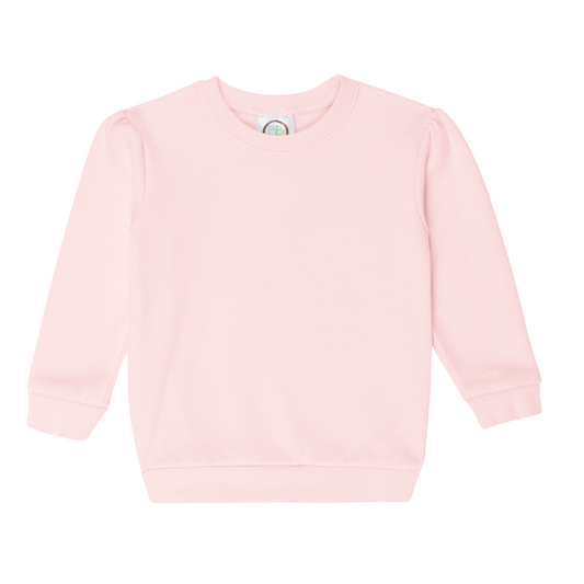 Girl Puff Sleeve Sweatshirts
